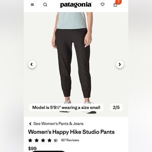 Patagonia Happy Hike Studio Pants